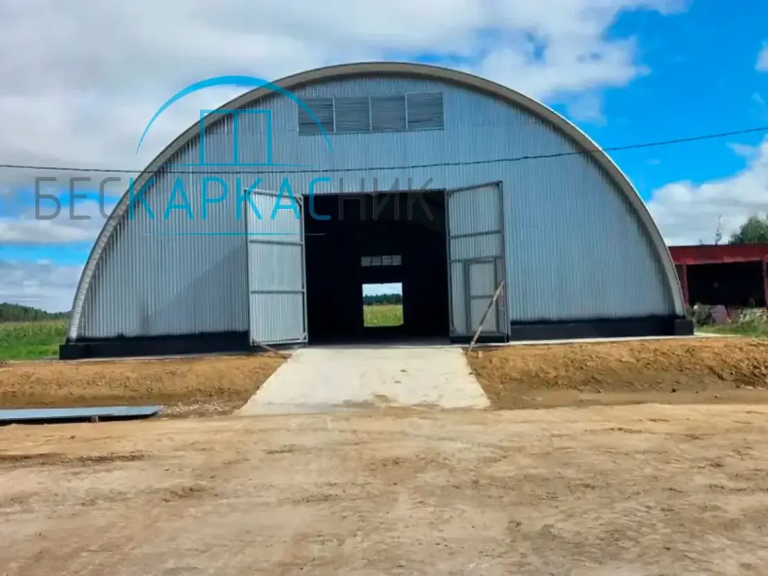 Зернохранилище 16×60 м